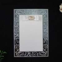 Transparent Glitter Plastic Invitation Card Wedding Card Customized 